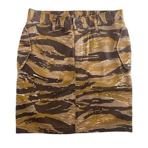Hysteric Glamour Brown Camouflage Skirt
